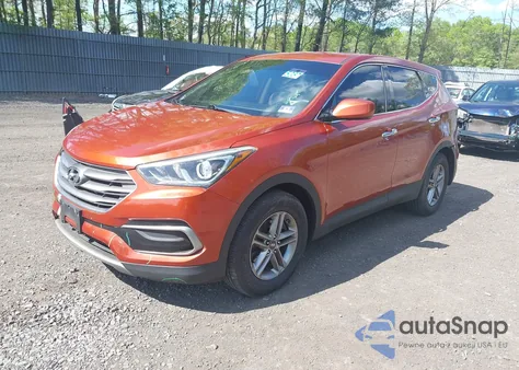 2017 Hyundai Santa Fe Sport 2.4L from USA, damaged, VIN 5XYZTDLB9HG449394